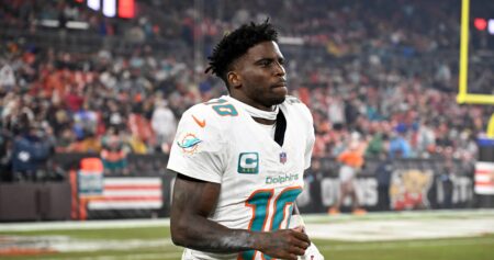 Dolphins’ Tyreek Hill: Noah Lyles ‘Should Be Scared’ to Face Me in 40-Yard Dash