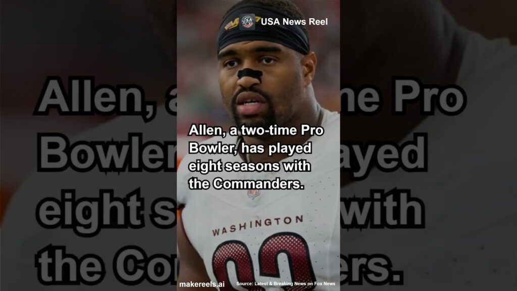 Commanders Allow Star Tackle Jonathan Allen to Seek Trade #breakingnews #usa #sportsnews