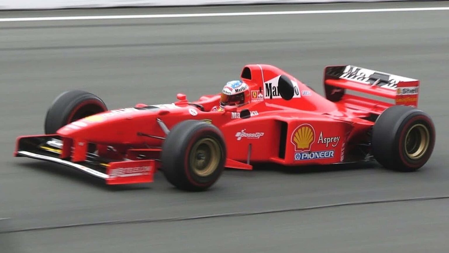 Drop Everything and Listen to This V-10 Formula 1 Car