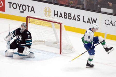 Canucks Back In A Playoff Spot After 2–1 Overtime Win Against The Sharks