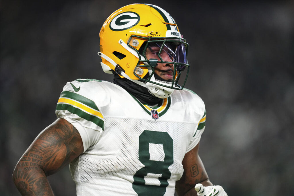 Packers RB Josh Jacobs openly calls for team to add No. 1 WR: ‘I’ve had some talks with [Davante Adams]’