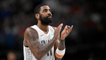 Kyrie Irving chosen to replace new teammate Anthony Davis in 2025 NBA All-Star Game