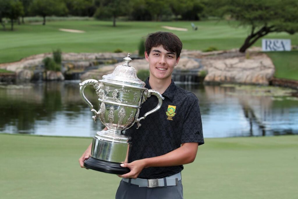 Bryan Newman earns spot in field at Royal Portrush after 2025 Africa Amateur Championship win