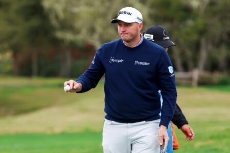 Austrian Straka seizes PGA Pebble Beach lead