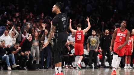 D’Angelo Russell praises ‘relentless effort’ from Nets in last-second win vs. Rockets