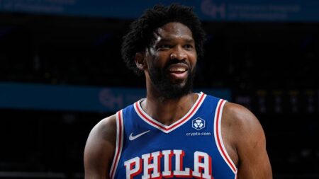 Joel Embiid says troublesome knee may require “another surgery and a long recovery period” this offseason