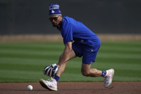 Dodgers’ Mookie Betts ruled out of Tokyo Series vs. Cubs because of stomach virus