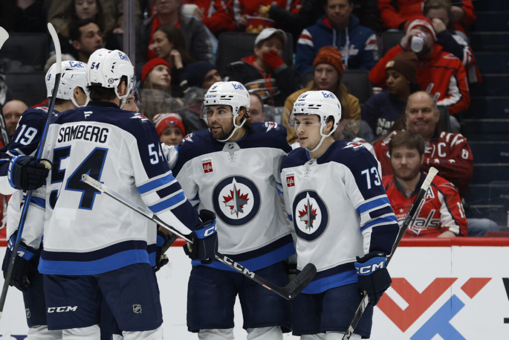 Josh Morrissey Scores Twice Including OT Winner; Jets Beat Capitals 5-4