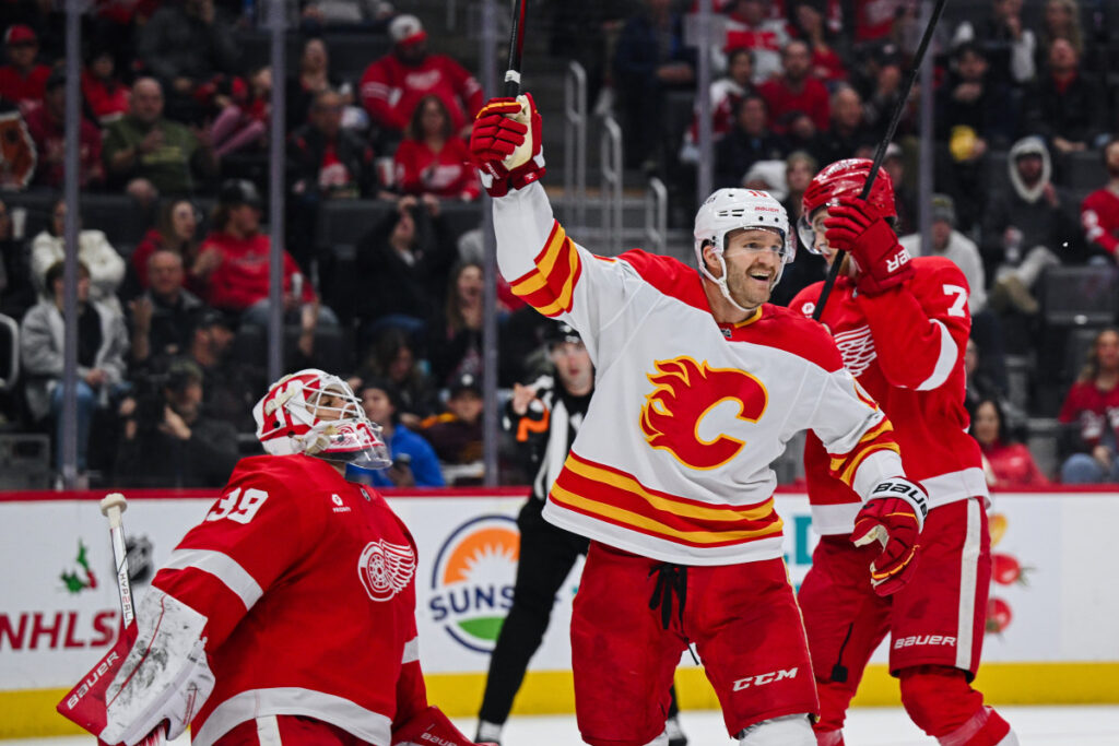 Flames’ Projected Lineup & Notes Against Red Wings – 2.1.25