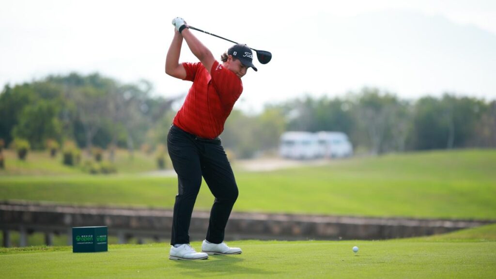 Averaging over 320 yards off the tee, Aldrich Potgieter (61) powers way to Mexico Open lead