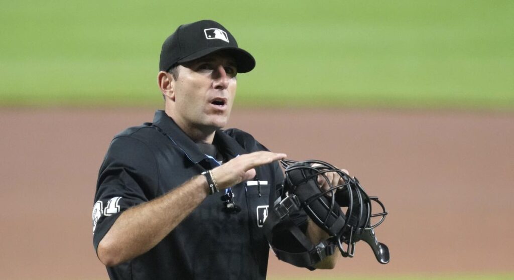 MLB fires umpire Pat Hoberg for sharing sports gambling accounts with friend who bet on baseball