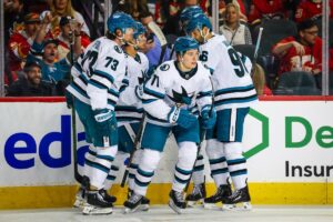 Sharks Skate Hard But Fall To Flames In First Game Since 4 Nations