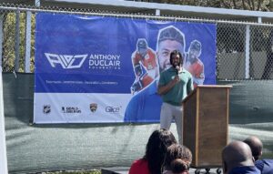 Anthony Duclair Foundation set to open synthetic ice rink at South Florida high school next week