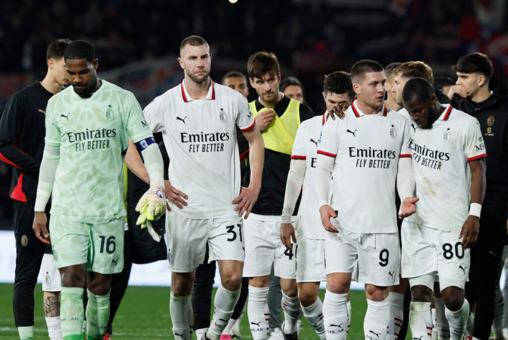 Milan fans rage at players and club, but then surrender to depression