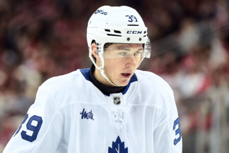 Why Toronto Should Give Minten One More Shot For Third-Line Center Role Before Trade Deadline