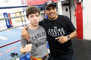 Boxer Carlos Morales Jr. follows father’s guidance as he chases dreams and 2028 Olympics