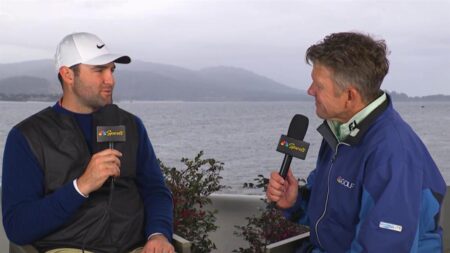 Scheffler analyzes ‘weird day’ at Pebble Beach