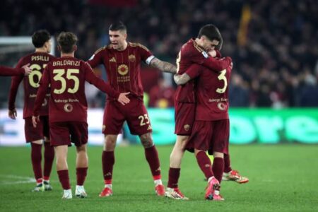 Gianluca Mancini praises Roma’s team performance in 1-1 draw with Napoli