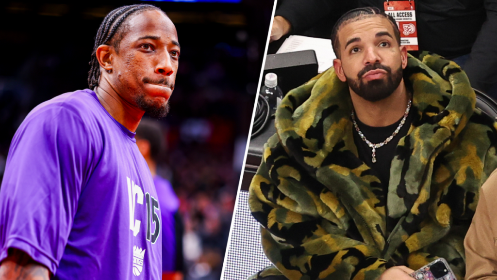 Kings hilariously troll Drake for spiking DeRozan jersey at concert