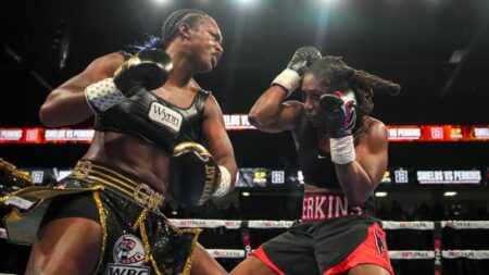 Claressa Shields vs. Danielle Perkins full card results: Shields dominates to become three-division undisputed champion