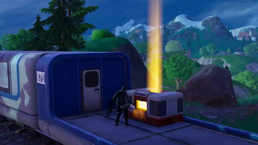 How to complete a Train Heist or capture a Storm Forecast Tower in Fortnite