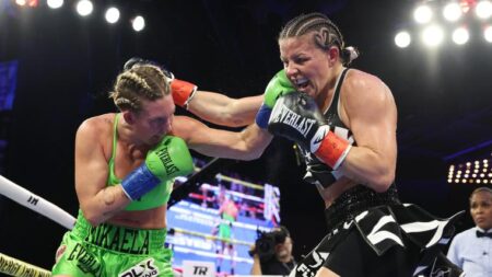 Mikaela Mayer vs. Sandy Ryan 2 tickets: Cheapest prices, best seats for 2025 Fontainebleau Las Vegas boxing fight