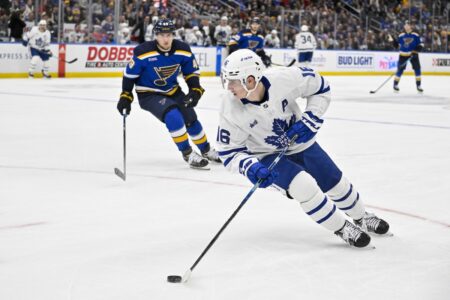 ‘Good Possibility’ Mitch Marner Returns To Maple Leafs Lineup Against Kraken, Anthony Stolarz May Also Return