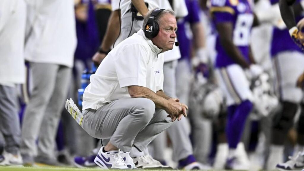 LSU coach Brian Kelly denies severing contact with former player Greg Brooks Jr. amid cancer battle, recovery