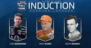 Carl Edwards, Ricky Rudd, Ralph Moody inducted into NASCAR Hall of Fame as Class of 2025