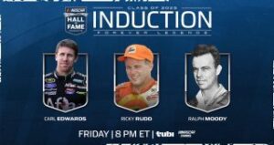 2025 NASCAR Hall of Fame induction: TV times, event schedule and more