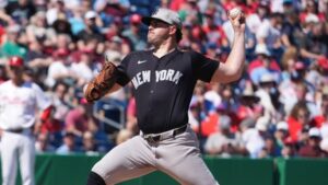 Carlos Rodon touched up again, Anthony Volpe homers for Yankees against Phillies