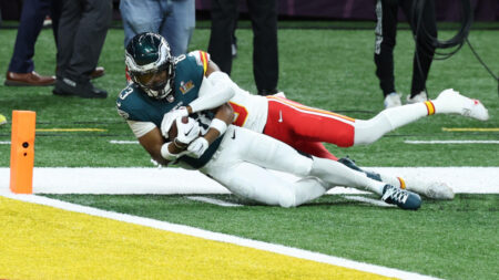 Eagles notebook: Jahan Dotson on his almost-touchdown in Super Bowl LIX