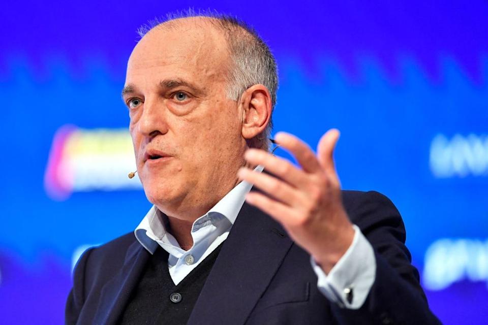 La Liga president Javier Tebas (AFP via Getty Images)