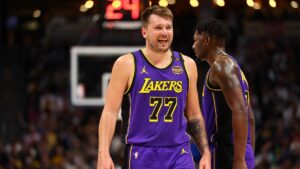 Watch Luka Doncic’s best game as a Laker, drops 32 on Nuggets in Lakers win