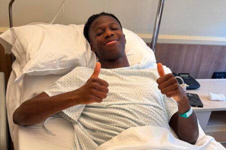 Torino talent Njie has surgery for serious fracture