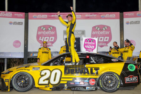 NASCAR: Christopher Bell wins with last-lap pass at Atlanta