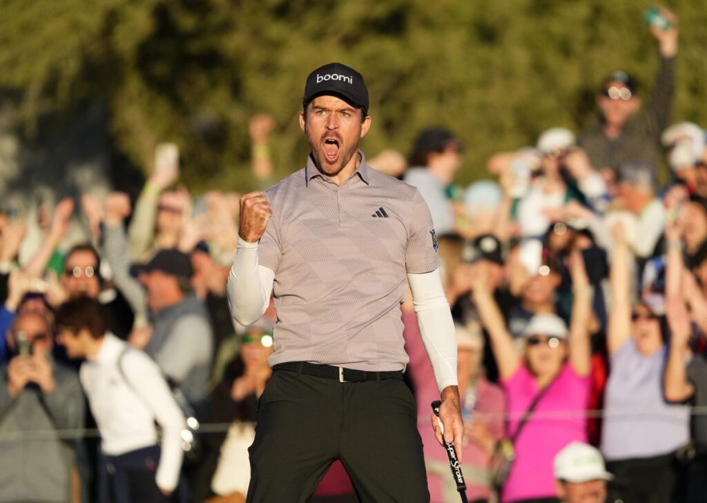 Nick Taylor says caddie was a huge help after he struggled with putting at TPC Scottsdale