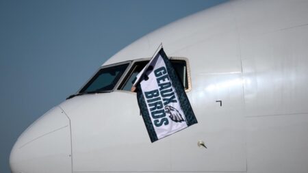 The Eagles and Chiefs have arrived in New Orleans