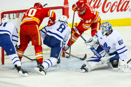 Newest Flames Player Gets First Goal Called Back On Coach’s Challenge