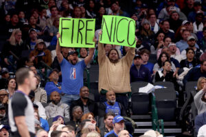 Luka Dončić trade: Fans with ‘Fire Nico’ signs ejected by security at Mavericks home game