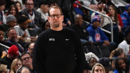 Nurse calls Sixers’ 1st-half showing ‘inexcusable’ against Pistons