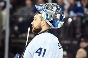 ‘Get A Nice Rotation Going’: Anthony Stolarz Starts For Maple Leafs, Keep Rest Of Lineup Intact Against Bruins