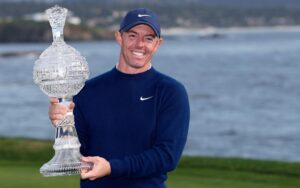 Rory McIlroy’s insane eagle sets up first win of the season at Pebble Beach