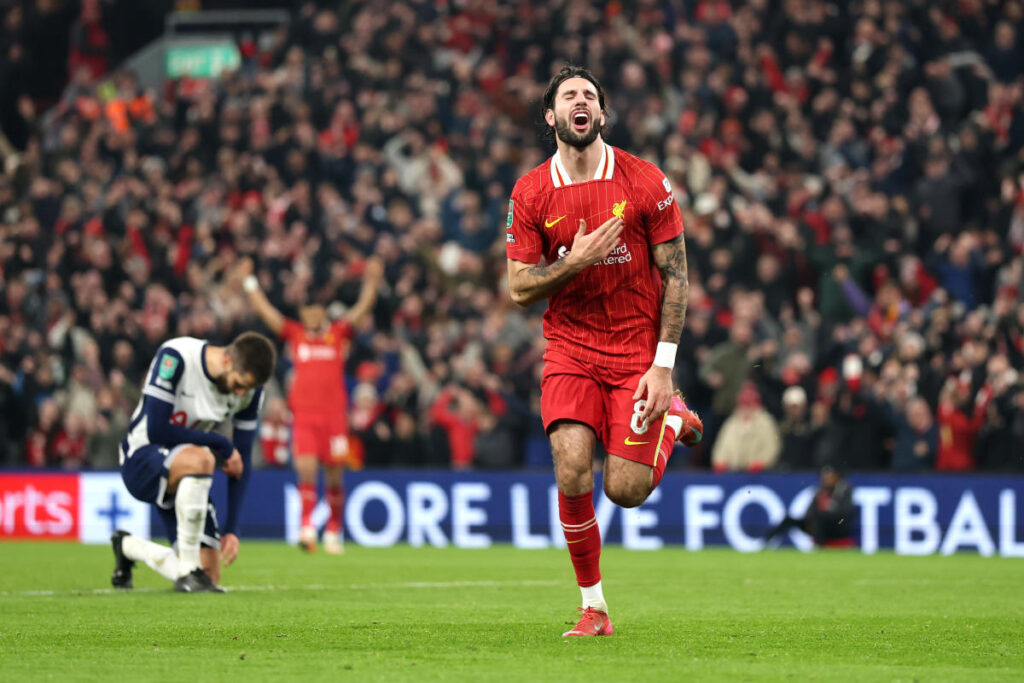 🚨 Liverpool thrash woeful Tottenham reach EFL Cup final vs Newcastle