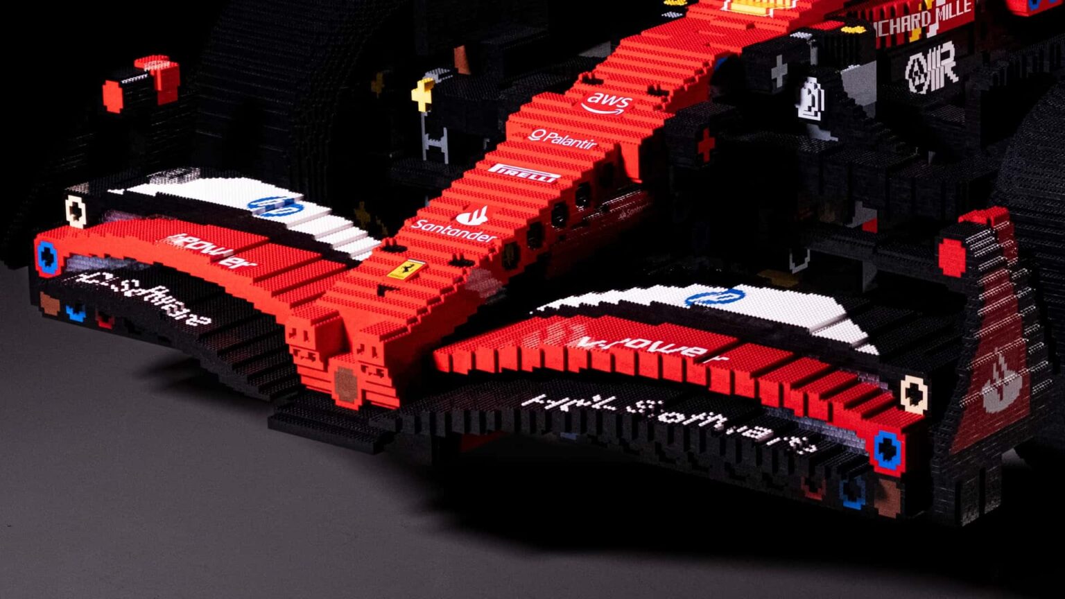 Lego Built a Full-Size Replica of Ferrari’s F1 Car