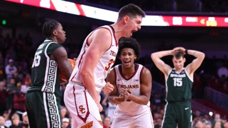 College basketball scores, winners and losers: Michigan State, Houston lose first conference games