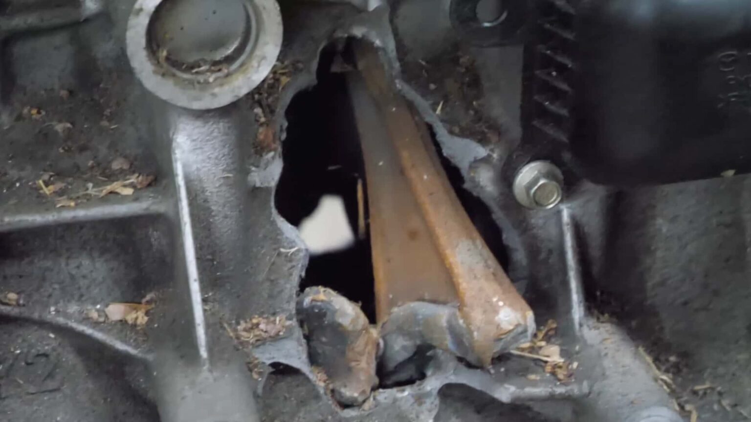 This Mazda 2.0L Skyactiv Engine Put a Rod Through the Block