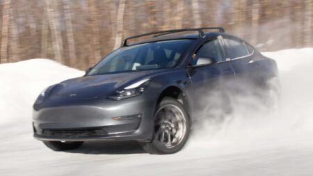 Watch This Tesla Model 3 Break a Rally Course Record