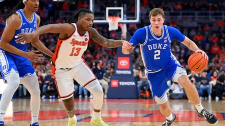 Cooper Flagg Tracker: Duke star freshman scores 11 points in Blue Devils’ easy road win over Syracuse