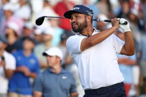 The Players Championship final round tee times, how to watch: J.J. Spaun takes solo lead entering Sunday at TPC Sawgrass